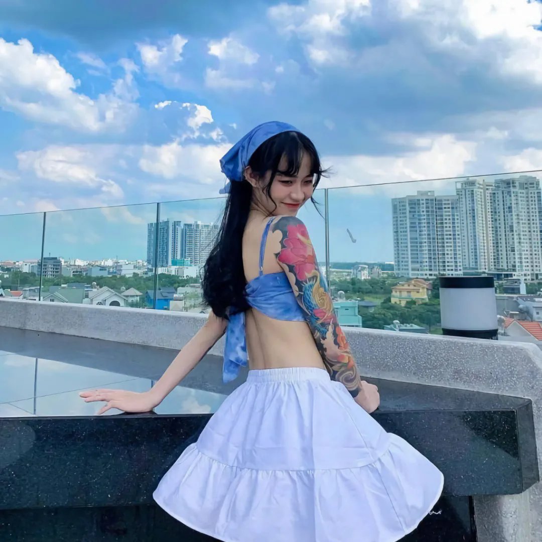 夏威夷冲浪女孩